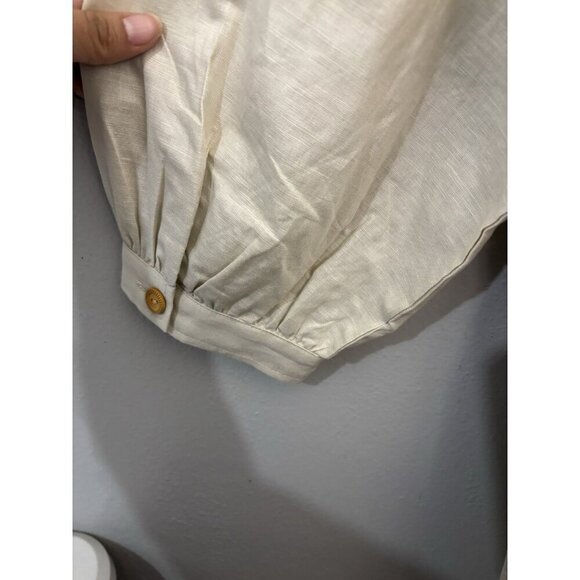 j mclaughlin Tan Beige Tropical Palermo Dress Midi Women XL - Picture 11 of 16